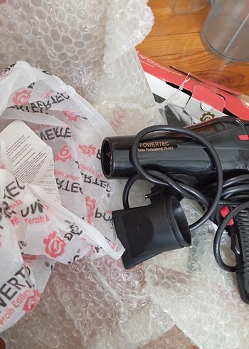 Siyah Powertec Profesyonel Saç Kurutma Makinesi - Görsel 6
