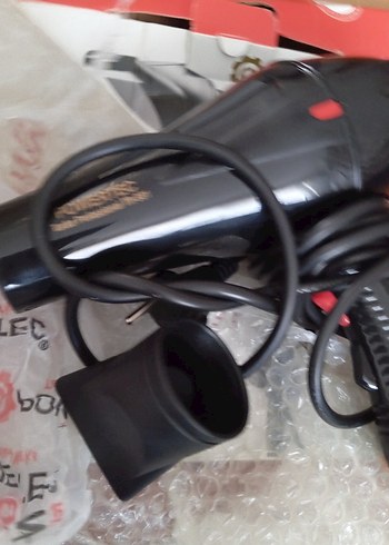 Siyah Powertec Profesyonel Saç Kurutma Makinesi - Görsel 4