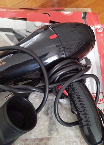 Siyah Powertec Profesyonel Saç Kurutma Makinesi - Görsel 5