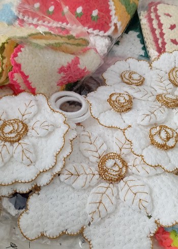 çeyizlik patik havlu yelek şal yemeni - Görsel 2