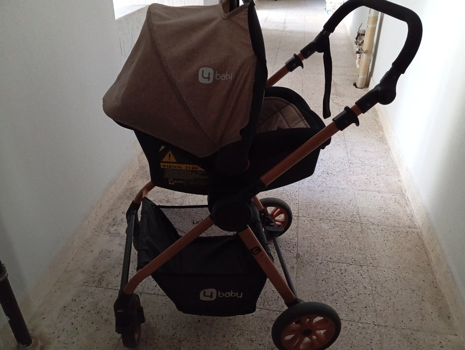 acil satılık 4 baby bebek arabasi travel sistem - Görsel 4