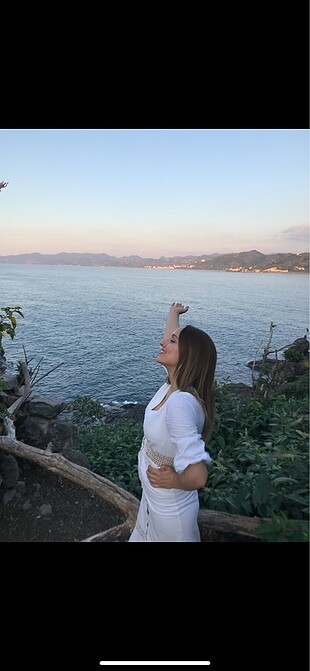 s Beden beyaz Renk Elbise