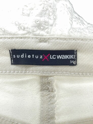 34 Beden beyaz Renk LC Waikiki Jean / Kot %70 İndirimli.