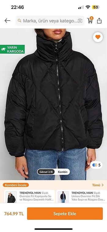 Trendyol & Milla Trendyolmilla mont oversize