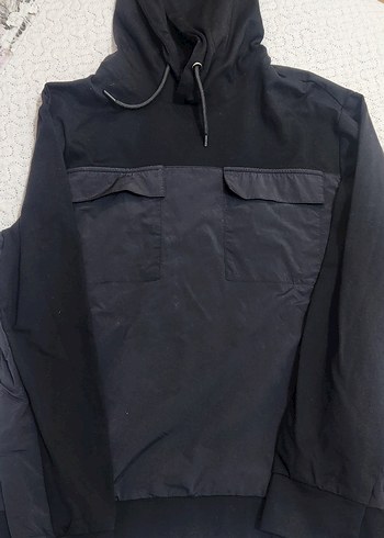 Siyah Kapüşonlu Erkek pijama takım - Görsel 8