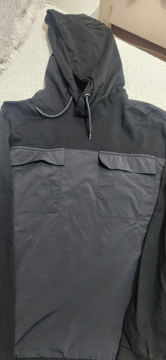 Siyah Kapüşonlu Erkek pijama takım - Görsel 3