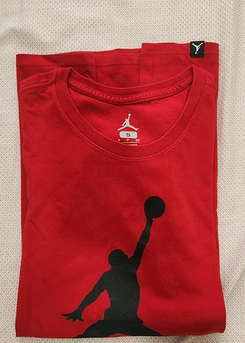 Kırmızı Baskılı  Spor Tişörtü - Görsel 2