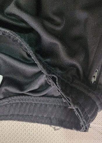 Erkek Siyah Fermuarlı Dar Kesim Eşofman Altı - Görsel 2