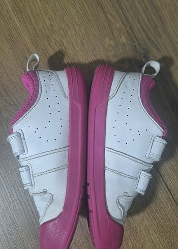 Nike Kız Çocuk Pembe Cırt Cırtlı Orijinal Spor Ayakkabı - Görsel 5