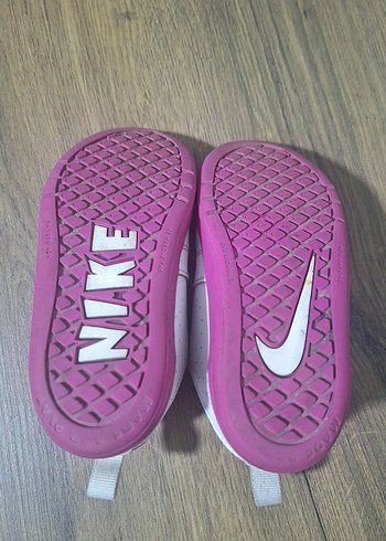 Nike Kız Çocuk Pembe Cırt Cırtlı Orijinal Spor Ayakkabı - Görsel 4