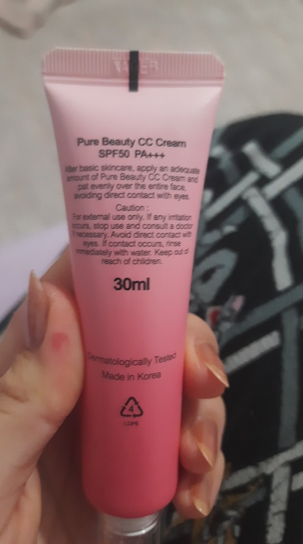 Pure Beauty CC Krem 01 Ivory - Görsel 4