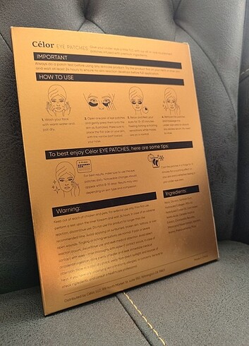 Göz altı maskesi - Görsel 2