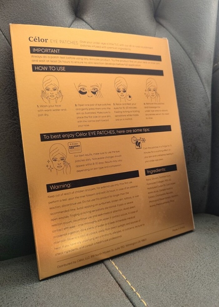 Göz altı maskesi  - Görsel 2