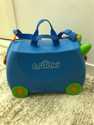  Beden mavi Renk Trunki valiz