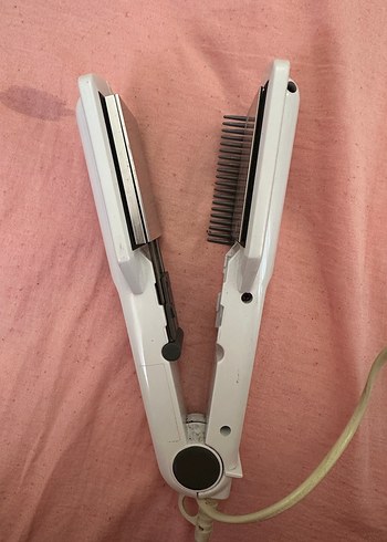  Beden Beyaz ve Gri Saç Düzleştirici ve tost makinesi