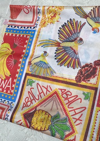 Renkli Bohem Tarzı Baskılı Masa Örtüsü - Görsel 4