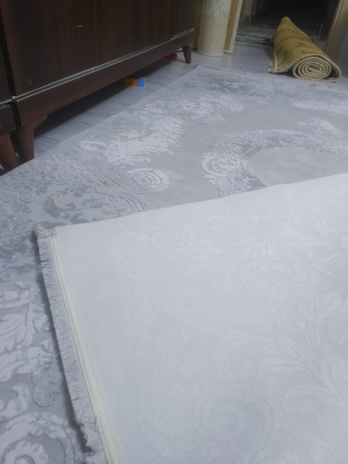 Modern Klasik Gri Halı - Görsel 3