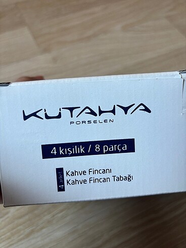 Kütahya Porselen Kahve fincan takımı