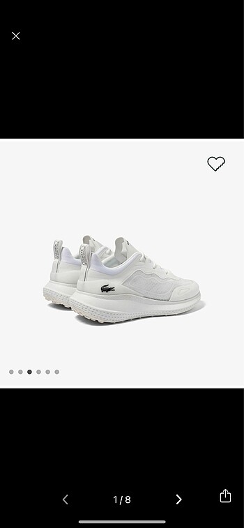 Lacoste Lacoste orijinal spor yaz ayakkabı
