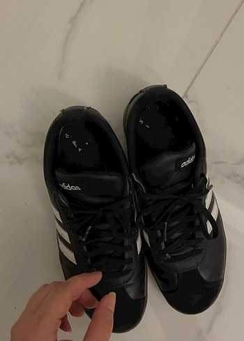 38 Beden siyah Renk Adidas Spor Ayakkabı