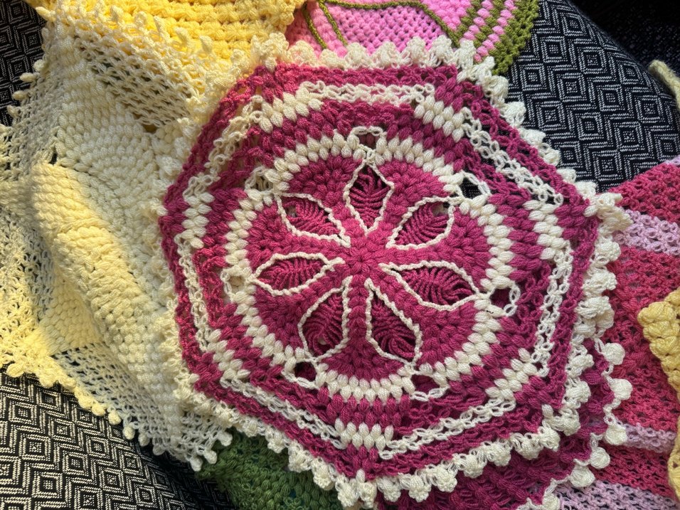 Renkli Örgü Banyo lifleri - Görsel 3