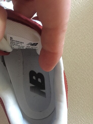 38 Beden bordo Renk New Balance 550