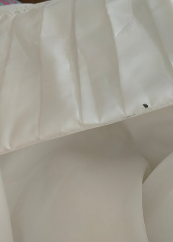 Beyaz Nakışlı Yatak Örtüsü - Görsel 4