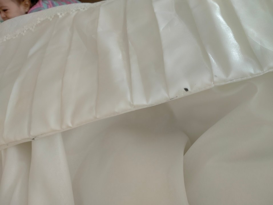 Beyaz Nakışlı Yatak Örtüsü - Görsel 4