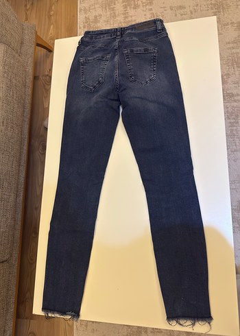 Kadın Lacivert Denim Jean - Görsel 4