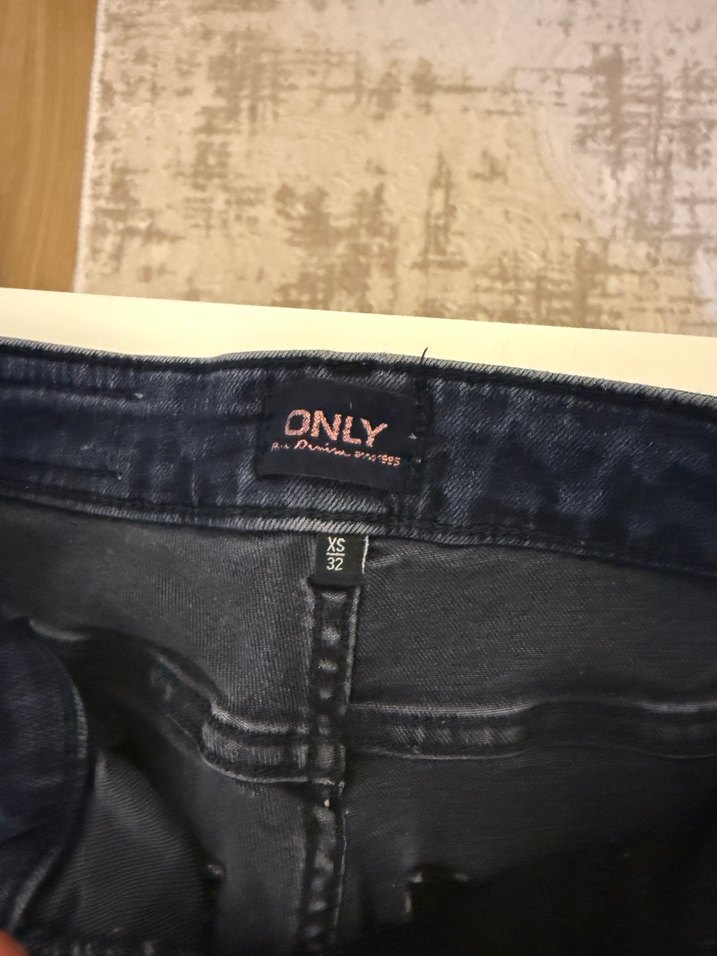 Kadın Lacivert Denim Jean - Görsel 3