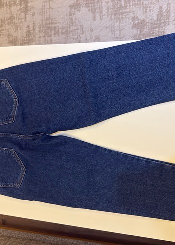 Lacivert  Kadın Kot Pantolon - Görsel 4
