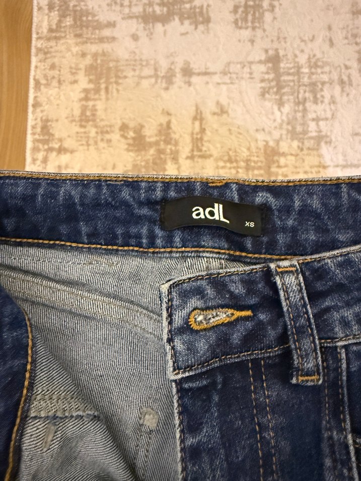 Lacivert  Kadın Kot Pantolon - Görsel 2