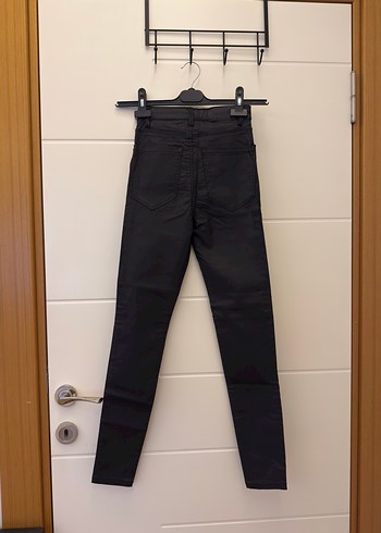 Siyah mumlu  Kadın Pantolon - Görsel 5