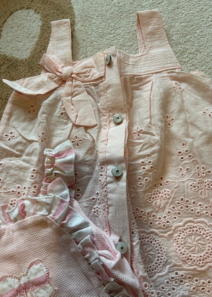 Kız bebek tulum ve elbise - Görsel 3