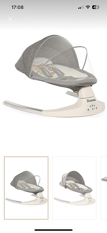 Yoyko Ultimate Otomatik Sallanır Ana Kucağı - Görsel 5