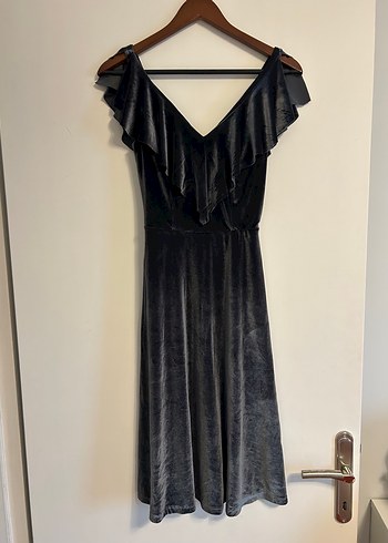 ADL Nightzoom kadife elbise - Görsel 3