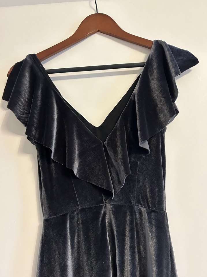 ADL Nightzoom kadife elbise - Görsel 2