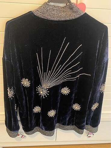 38 Beden lacivert Renk Twist bomber ceket