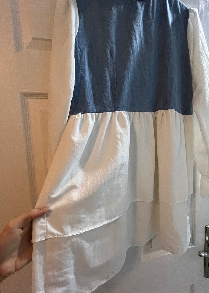 Altı pile detaylı Gömlek - Görsel 2