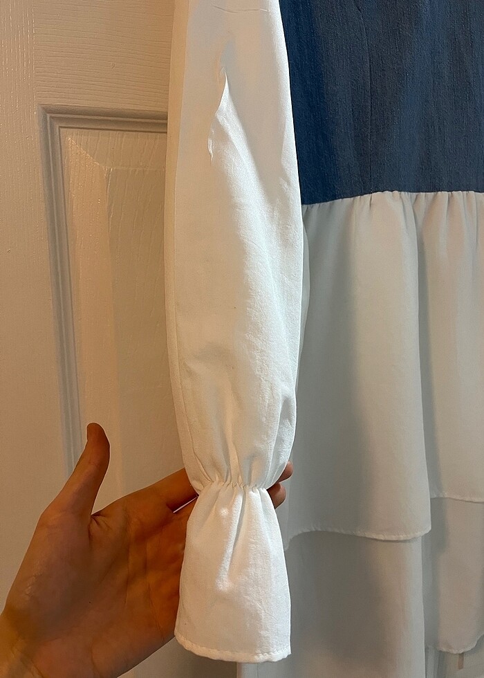 Altı pile detaylı Gömlek - Görsel 3