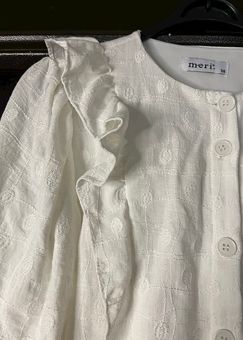 Nakışlı Beyaz Etekli Takım - Görsel 5