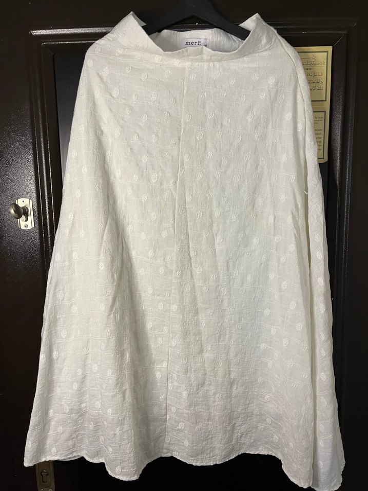 Nakışlı Beyaz Etekli Takım - Görsel 3