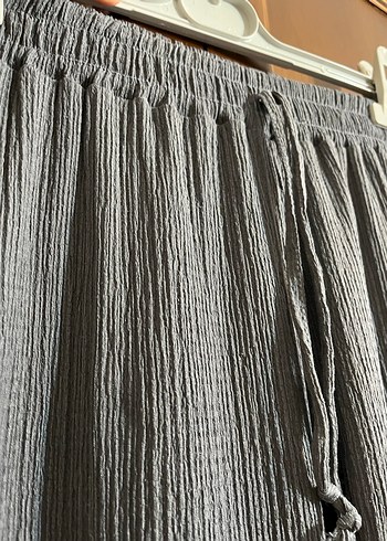 Gri Kadın Bürümcük Uzun Kollu Takım - Görsel 3