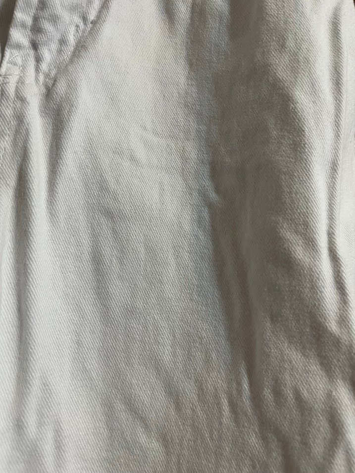 Beyaz Regular Fit Pamuklu Kadın Kot Pantolon - Görsel 2