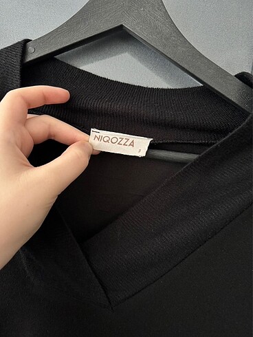 xl Beden siyah Renk Niqozza Tunik