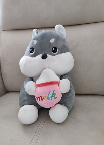 Leo Gri Sinsi Kedi Yumuşak Oyuncak 
