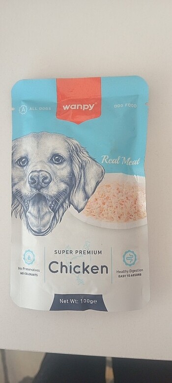 Wanpy köpek pouch yaş mama 100gr 4 lü paket - Görsel 6