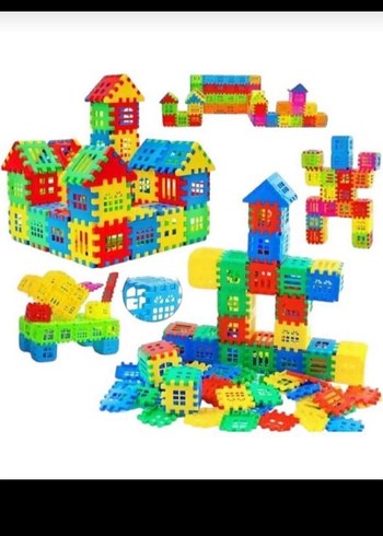 Renkli Lego Blok Seti - Görsel 2