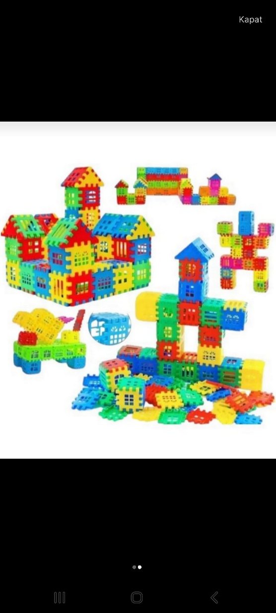 Renkli Lego Blok Seti - Görsel 2