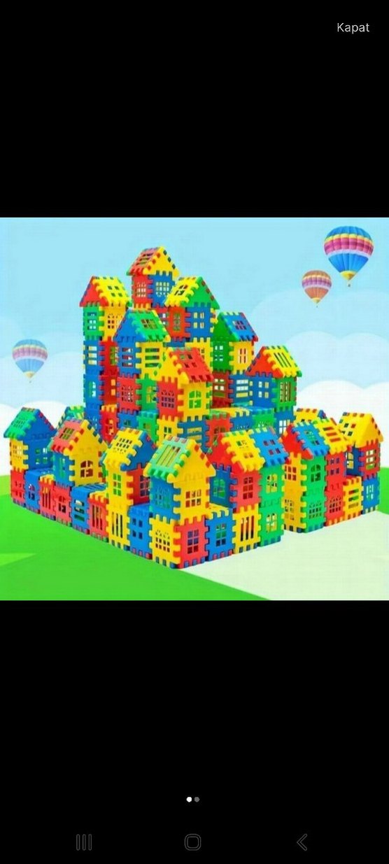 Renkli Lego Blok Seti - Görsel 3